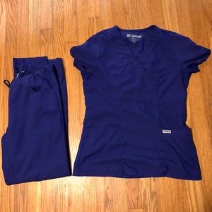 !!SOLD!! Purple Grey’s Anatomy Scrub set